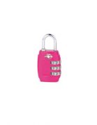 ORB Travel TSA Approved 3 Dial combination Lock One Size Hot Pink